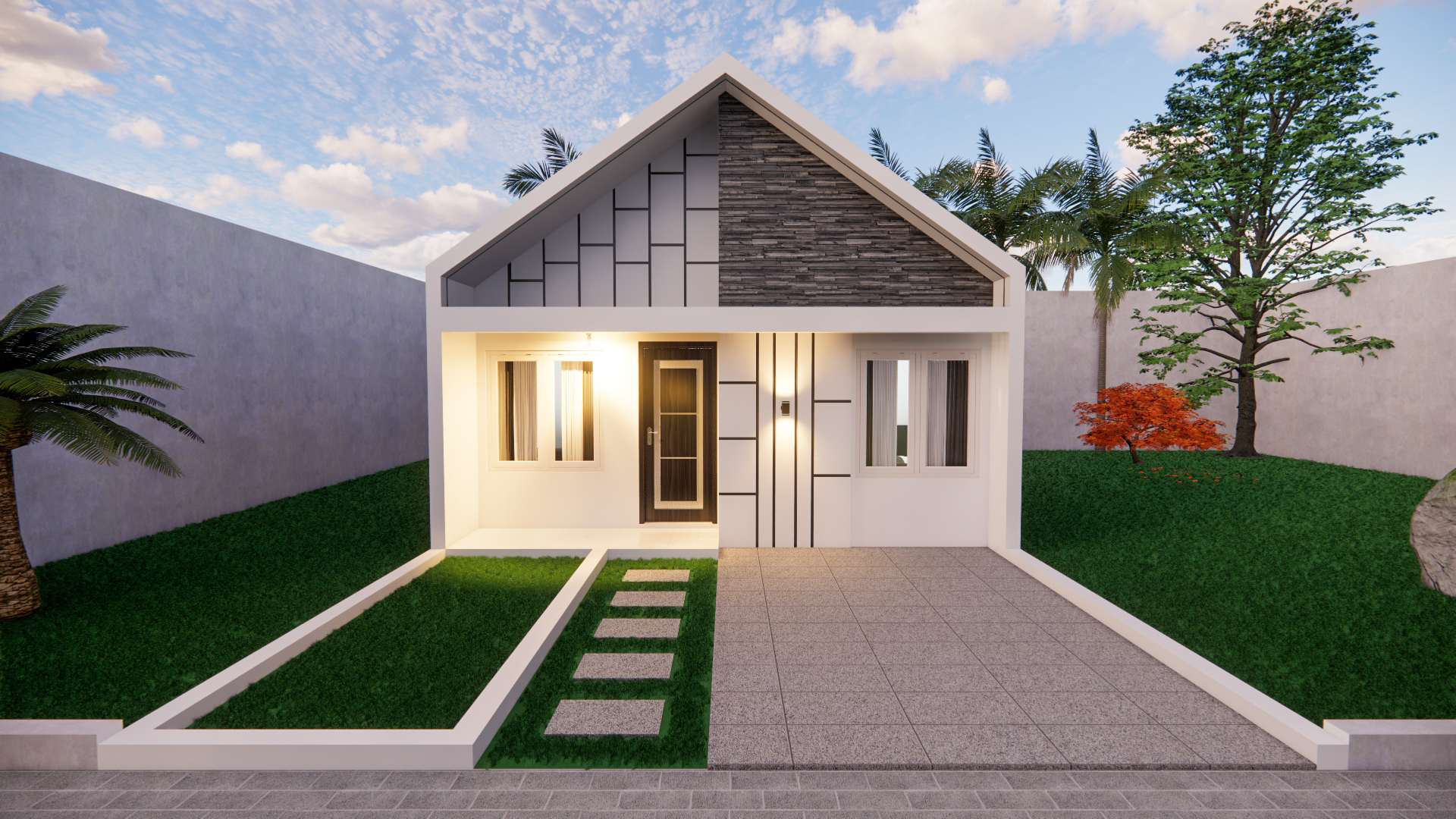 RUMAH MINIMALIS 6 X 10
